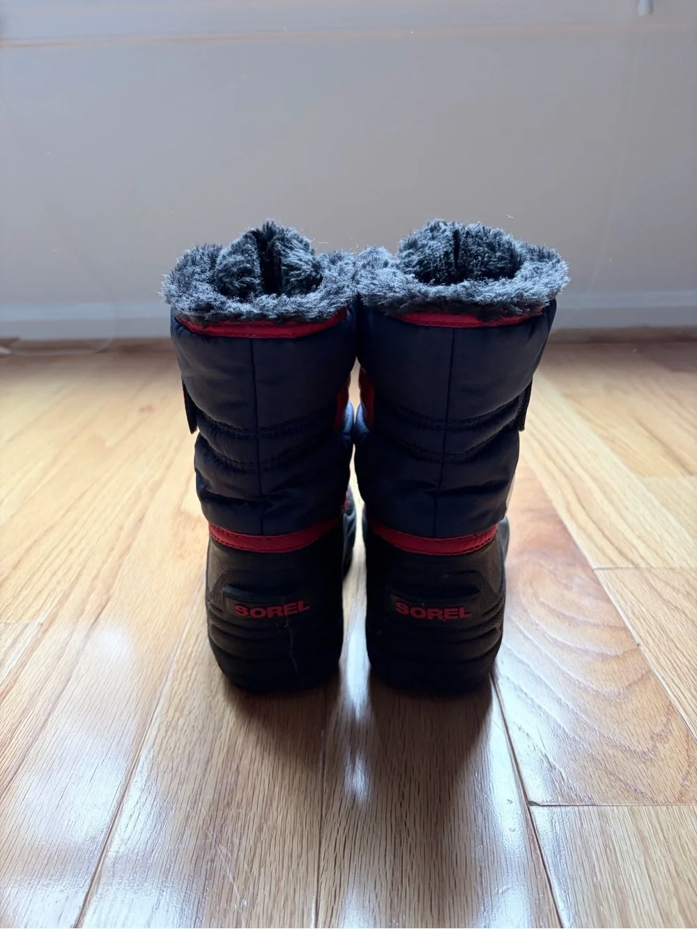 Sorel Kids Winter Boots with Faux Fur Cuff